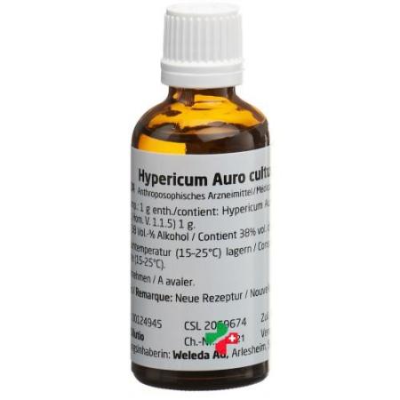 Weleda Hypericum Aurocultum Herb Dil D 3 50 ml - PrimeCare Global