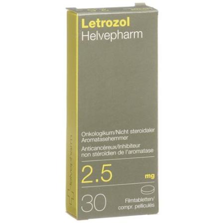 Letrozole Helvepharm Filmtabl 2.5 mg 30 pcs - PrimeCare Global