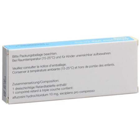 Alfuzosin Uno Zentiva Ret Tabl 10 mg 10 pcs - PrimeCare Global