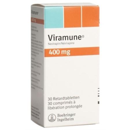 Viramune Ret Tabl 400 mg 30 pcs - PrimeCare Global
