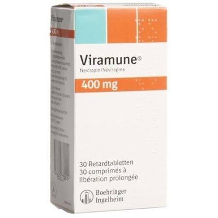 Viramune Ret Tabl 400 mg 30 pcs - PrimeCare Global
