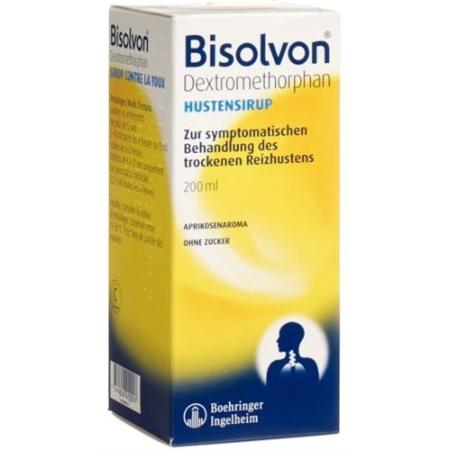 Bisolvon Dextromethorphan Syrup 10 mg/5ml bottle 200 ml - PrimeCare Global