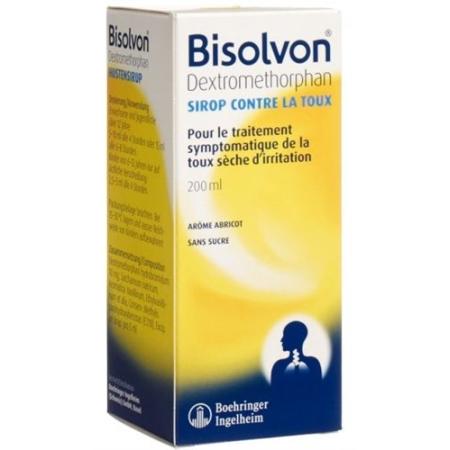 Bisolvon Dextromethorphan Syrup 10 mg/5ml bottle 200 ml - PrimeCare Global