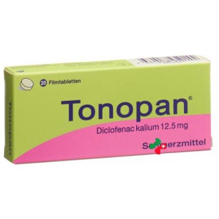 Tonopan Filmtabletten 12.5mg 20 Stück - PrimeCare Global