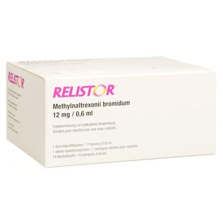 Relistor Inj L&ouml;s 12 mg/0.6ml Durchstf 7 pcs - PrimeCare Global