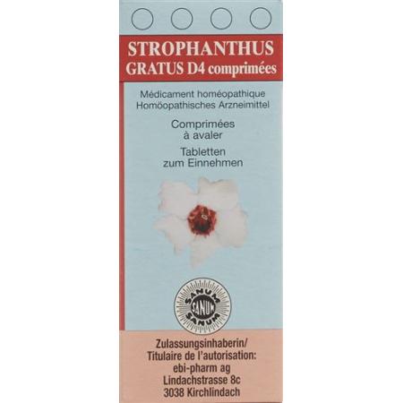 Strophanthus gratus tablets D 4 80 pcs - PrimeCare Global
