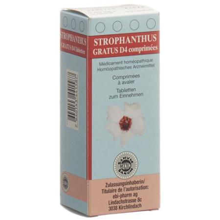 Strophanthus gratus tablets D 4 80 pcs - PrimeCare Global