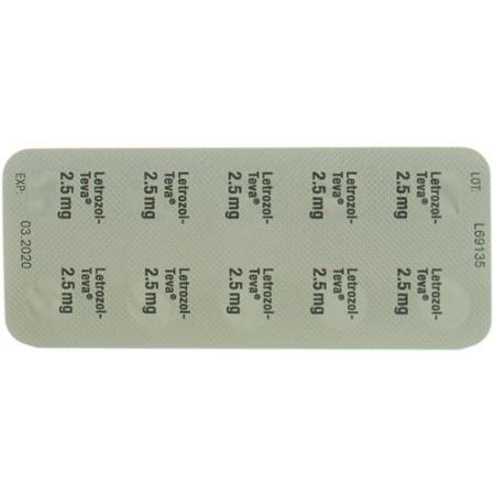 Letrozole-Teva Filmtabl 2.5 mg 100 pcs - PrimeCare Global