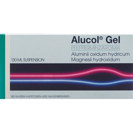 Alucol Gel Susp Peppermint Bottle 130 ml - PrimeCare Global