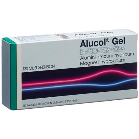 Alucol Gel Susp Peppermint Bottle 130 ml - PrimeCare Global