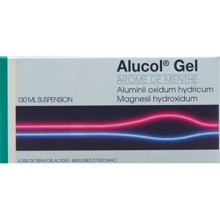 Alucol Gel Susp Peppermint Bottle 130 ml - PrimeCare Global