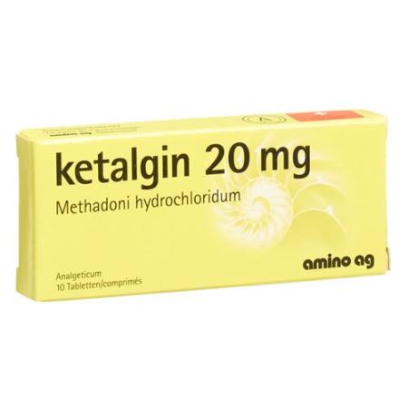 Ketalgin 20 mg 10 tablets  - PrimeCare Global