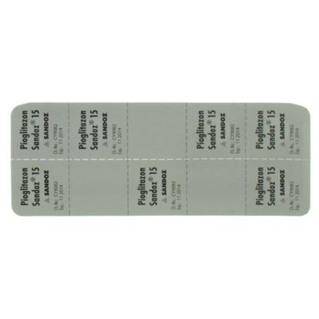 Pioglitazon Sandoz 15 mg 28 tablets - PrimeCare Global