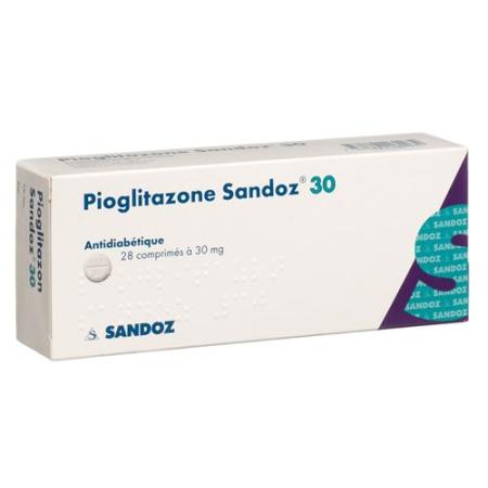 Pioglitazon Sandoz 30 mg 28 tablets - PrimeCare Global