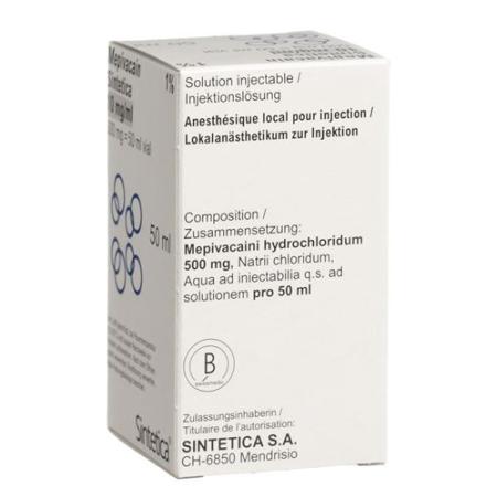 Mepivacaine Sintetica Inj Loes 1% Vial 50ml - PrimeCare Global