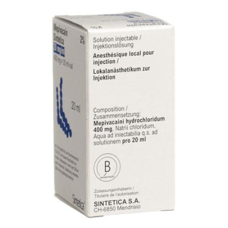 Mepivacaine Inj Los 2% Vial 20ml - PrimeCare Global