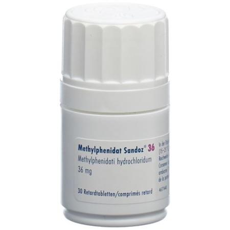 METHYLPHENIDATE SANDOZ RET TABL 36 MG 30 - PrimeCare Global