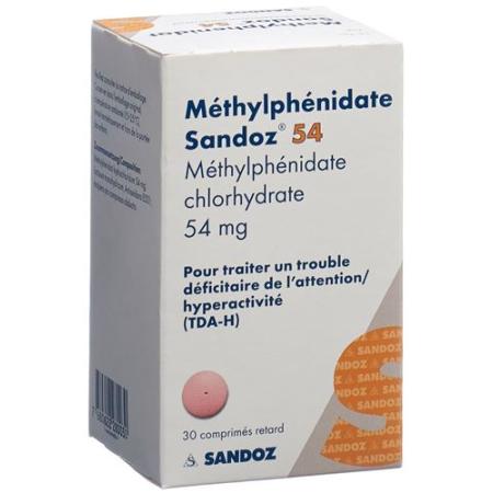 METHYLPHENIDATE SANDOZ RET TABL 54 MG 30 - PrimeCare Global