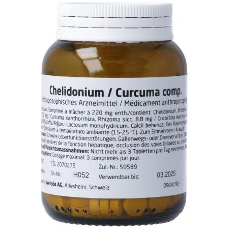 Weleda Chelidonium/Curcuma comp. Chewable 50 g - PrimeCare Global