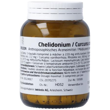 Weleda Chelidonium/Curcuma comp. Chewable 50 g - PrimeCare Global