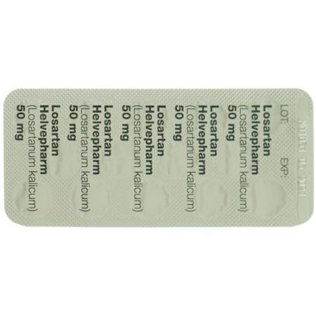 Losartan Helvepharm Filmtabl 50 mg 28 pcs - PrimeCare Global