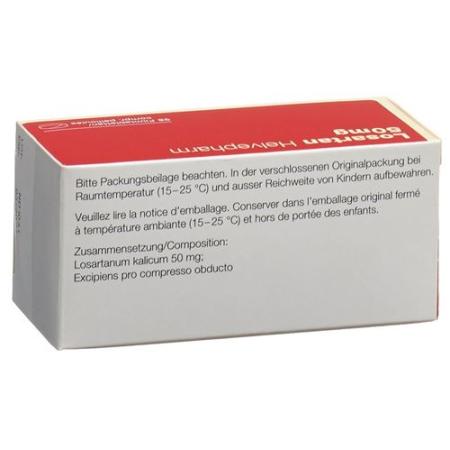 Losartan Helvepharm Filmtabl 50 mg 98 pcs - PrimeCare Global