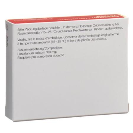 Losartan Helvepharm Filmtabl 100 mg 28 pcs - PrimeCare Global