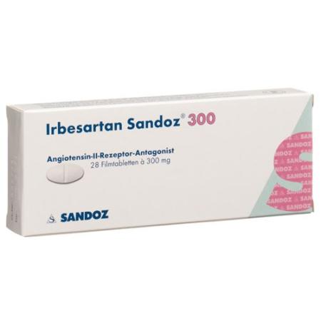Irbesartan Sandoz Filmtabl 300 mg 28 pcs - PrimeCare Global