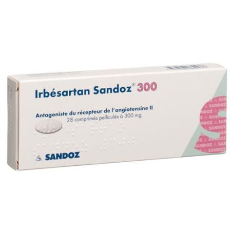 Irbesartan Sandoz Filmtabl 300 mg 28 pcs - PrimeCare Global