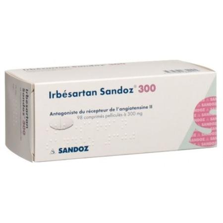 Irbesartan Sandoz film tablets 300 mg 98 pcs - PrimeCare Global