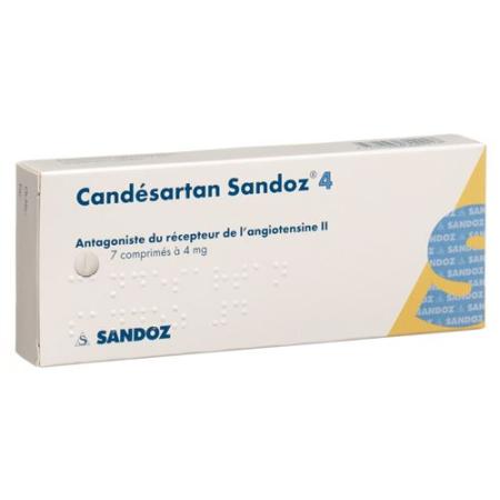 Candesartan Sandoz Tabl 4 mg 7 pcs - PrimeCare Global