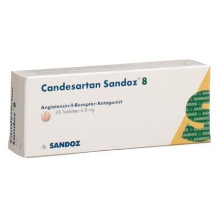 Candesartan Sandoz Tabl 8 mg 28 pcs - PrimeCare Global