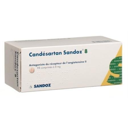 Candesartan Sandoz Tabl 8 mg 98 pcs - PrimeCare Global