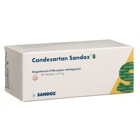 Candesartan Sandoz Tabl 8 mg 98 pcs - PrimeCare Global
