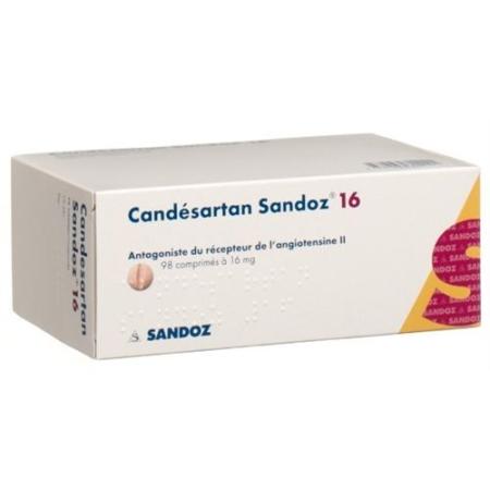 Candesartan Sandoz Tabl 16 mg 98 pcs - PrimeCare Global