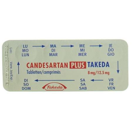 Candesartan Plus Takeda Tabl 8/12.5 mg 28 pcs - PrimeCare Global