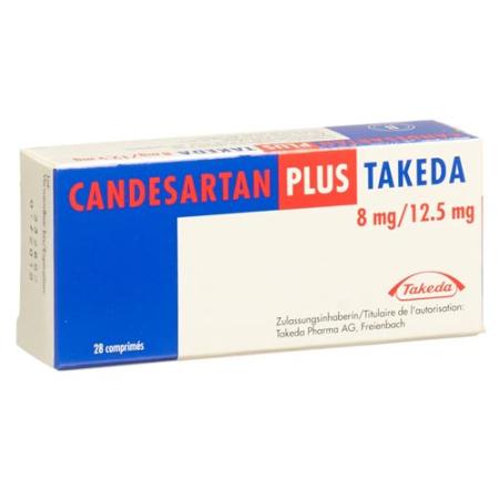 Candesartan Plus Takeda Tabl 8/12.5 mg 28 pcs - PrimeCare Global