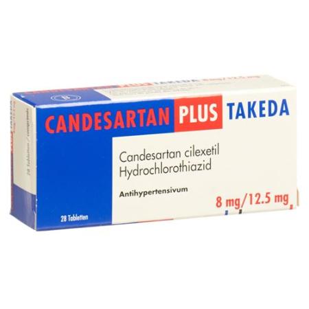 Candesartan Plus Takeda Tabl 8/12.5 mg 98 pcs - PrimeCare Global