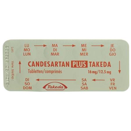 Candesartan Plus Takeda Tabl 16/12.5 mg 28 pcs - PrimeCare Global