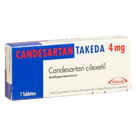 Candesartan Takeda Tabl 4 mg 7 pcs - PrimeCare Global