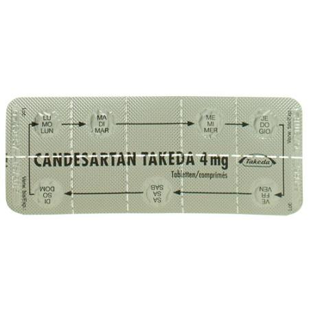 Candesartan Takeda Tabl 4 mg 7 pcs - PrimeCare Global