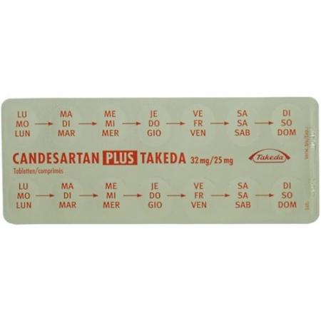 Candesartan Plus Takeda Tabl 32/25 mg 28 pcs - PrimeCare Global