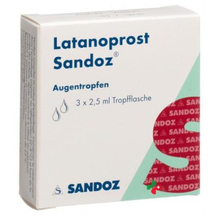 Latanoprost Sandoz 3 X 2.5 ml Augentropfen - PrimeCare Global