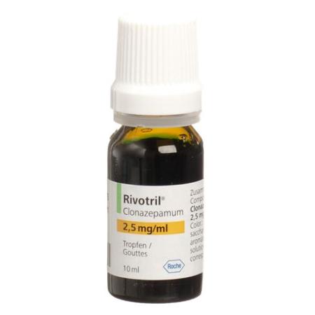 Rivotril drops 2.5 mg/ml bottle 10 ml - PrimeCare Global