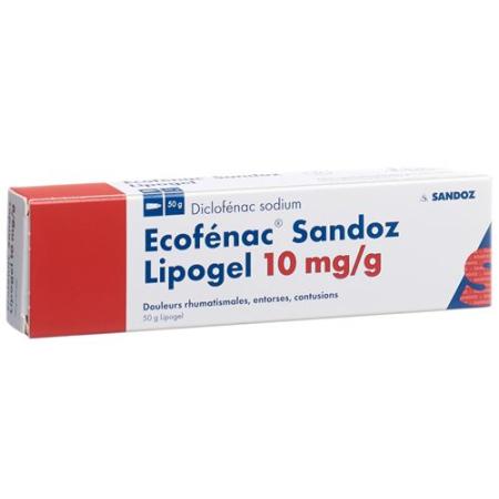 Ecofenac Sandoz Lipogel 1% tube 50g - PrimeCare Global