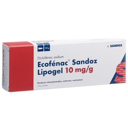 Ecofenac Sandoz Lipogel 1%TB 100g - PrimeCare Global