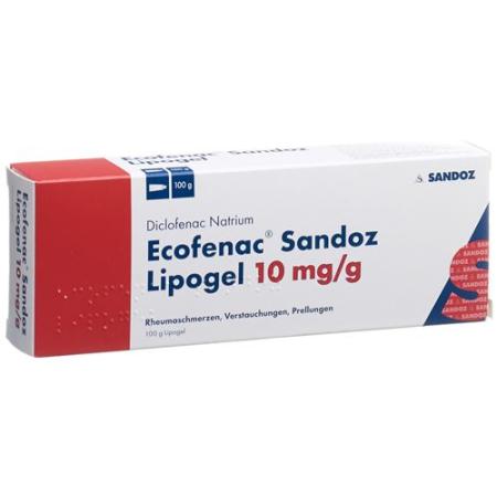 Ecofenac Sandoz Lipogel 1%TB 100g - PrimeCare Global