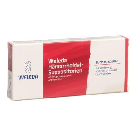 Weleda hemorrhoidal suppositories 10 pcs - PrimeCare Global