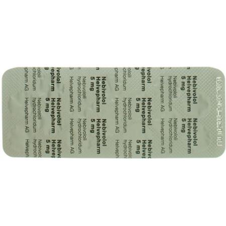 Nebivolol Helvepharm Tabl 5 mg 28 pcs - PrimeCare Global