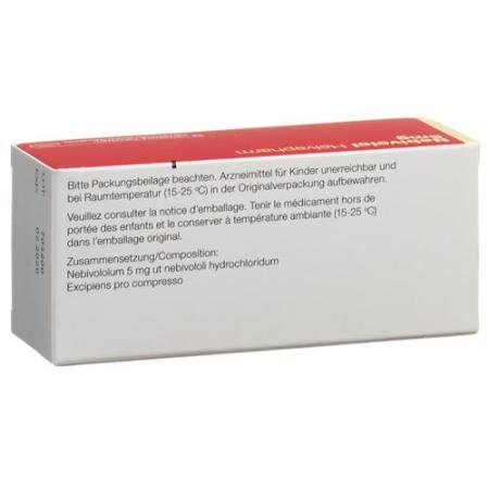 Nebivolol Helvepharm Tabl 5 mg 98 pcs - PrimeCare Global